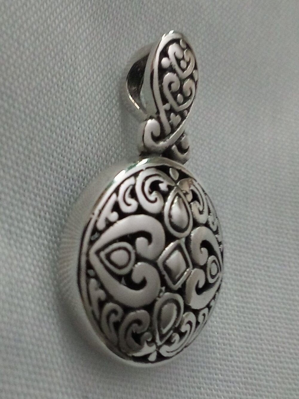 Sterling Silver Pendant by Samuel B.